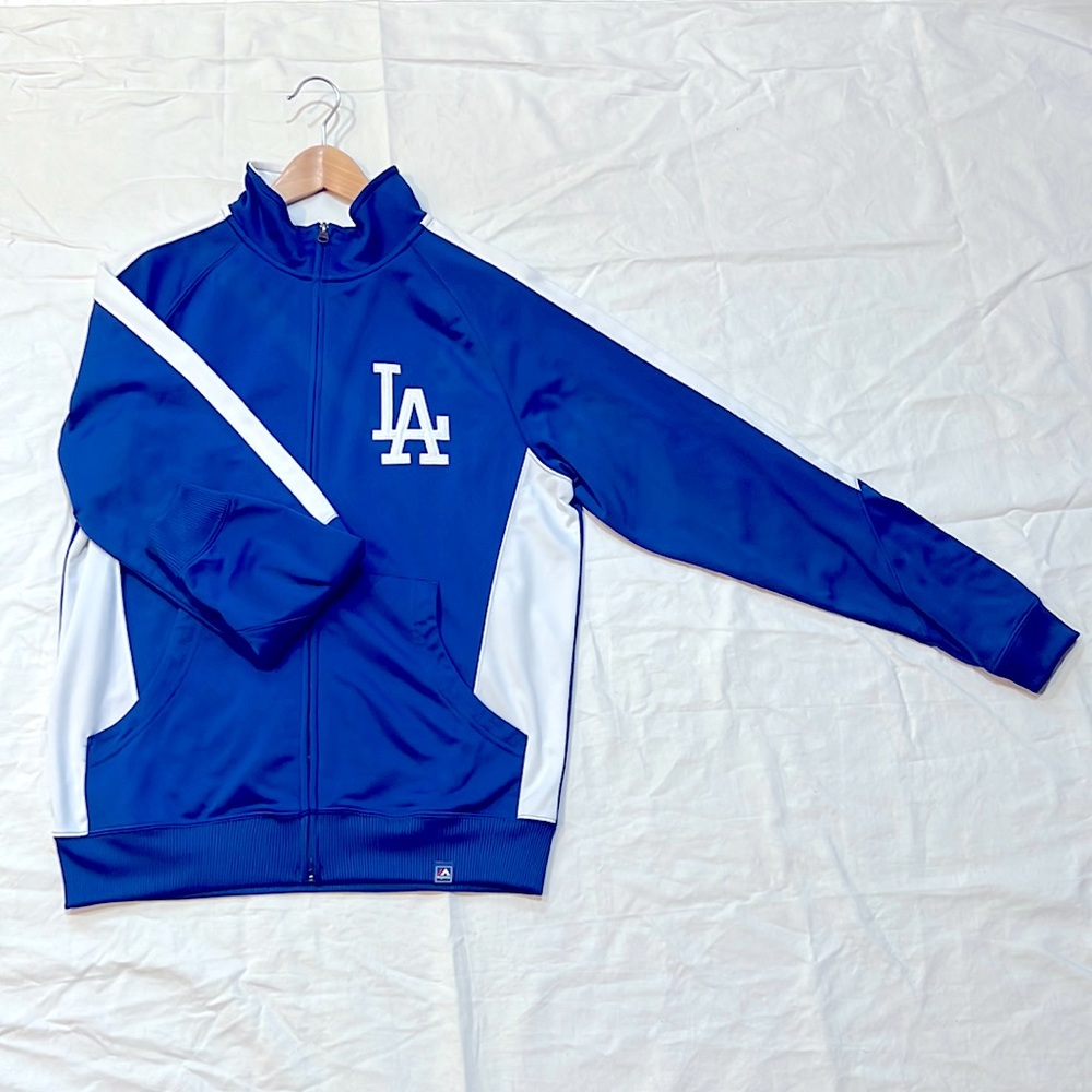 Men’s Medium Dodgers MLB Zip Up Jacket